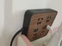 公雅木纹可收纳线插座usb插排多孔Type-C充电插板带线大学生宿舍排插插线板家用办公卷线盘拖线板 854（4插位带USB）4.8米 实拍图