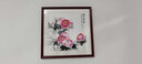 紫腾随轩新中式牡丹花开富贵装饰画客厅餐厅背景墙画卧室床头挂画壁画 图11 50*50cm（有机玻璃） 实拍图