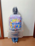 SHUKIKU儿童雨衣幼儿园小学生防霉亲肤雨衣户外雨披透明款趣味字母L码 实拍图