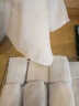 全力 10条装纯棉白色小方巾柔软吸水白毛巾酒店幼儿园KTV餐厅厨房抹布 30克28*28（优质棉）10条装 实拍图