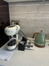 SMEG斯麦格 意大利半自动咖啡机 家用多功能小型 便携蒸汽奶泡 意式浓缩小型咖啡机ECF01 生日礼物 奶白色 晒单实拍图