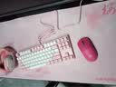 阿米洛（Varmilo） 阿米洛鼠标垫 大桌垫 桌垫办公 大鼠标垫 键盘垫 樱花900*400*3mm 实拍图