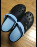 回力沙滩拖鞋男夏季防滑包头拖鞋软底潮流室内凉拖情侣洞洞鞋男女 049-1黑色男款 44 实拍图