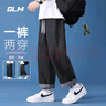 GLM牛仔裤男春夏季韩版潮流百搭直筒显瘦显高美式宽松阔腿长裤子 实拍图