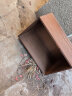 夏豹 木盒子收纳盒定制定做无盖复古长方形正方形杂物托盘储物箱化妆品 复古色无盖：30*20*15.4无扣手 晒单实拍图