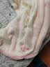 川孩童装女宝宝秋冬装可爱女童加绒外套0-1-2-3岁公主婴幼儿衣服披肩 粉红色 100 码2至3岁 实拍图