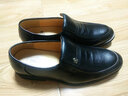 老人头皮鞋男冬季男士商务正装鞋透气真皮男鞋舒适皮鞋内增高款男鞋 四季款-平跟-黑色 38 实拍图
