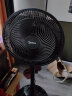 美的（Midea）【超级单品】七叶轻音立式电风扇家用柔风落地扇台式桌面小型风扇大风量节能摇头宿舍电扇 SAF30AB 实拍图