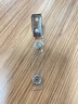 卡富仕环保塑料夹子工作证胸牌夹医生护士胸卡夹扣金属翻盖夹工号牌嘉宾证员工厂牌夹证件卡套出入证旋转夹子 8701金属双孔夹 1个 实拍图