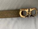 菲拉格慕（Ferragamo） 腰带男士休闲商务正装皮带【带宽约3.5cm/可裁剪】 675542 724127 马蹄扣双面 115码【适合3尺5以内腰围】 实拍图