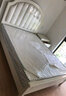静宜港实木床1.8米主卧双人床2*2.2米大床白色现代简约欧式床美式轻奢床 床+1个床头柜 1800mm*2000mm 框架结构 实拍图
