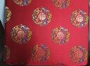 浩秦新中式椅垫红木沙发坐垫古典实木圈椅餐桌椅垫久坐凳子垫加厚屁垫 满幅红-五福 45X38厚3cm单个(海绵垫) 实拍图