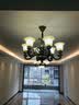 韬齐 欧式吊灯美式客厅灯卧室餐厅灯大气别墅灯挑空高级奢华复古灯具 2室2厅(C)【包安装】 全光谱单色LED灯泡 实拍图