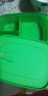 特百惠（Tupperware）微波饭盒可加热午餐便携套装 1L长方形便当盒午餐盒 长方形三格饭盒绿色+包 实拍图