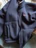 尔汝交出口挪威单加绒加厚双面摇粒绒抓绒衣男秋冬保暖休闲宽松大码外套 藏青色 S 【130-145斤】 实拍图