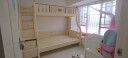 松堡王国 上下床全实木床高低床双层床女孩男孩儿童床TC901 踏步款粉 1200*1900 实拍图