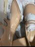 百丽玛丽珍鞋女鞋高跟鞋商场小皮鞋单鞋Z4X1DAQ3预售 杏色 35 晒单实拍图