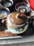 豪峰整套功夫砂金釉茶具套装家用实木茶盘托盘茶台茶杯茶具配件 实拍图