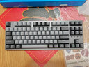 DURGOD 杜伽87/104键笔记本电脑PBT键帽机械键盘全键无冲（办公游戏电竞吃鸡键盘） TAURUS K320深空灰 樱桃轴无光 茶轴 实拍图