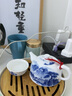 末都景德镇高档功夫茶壶陶瓷家用 中式手绘青花瓷山水普洱泡茶壶单壶 山水文旦壶【250ML】 实拍图