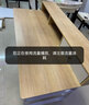 人文成家实木书桌书架书柜一体简约台式电脑桌办公写字桌家用卧室学习桌子 【实木生态板】书架款100*50cm 实拍图