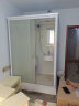 越实（YUESHI）整体淋浴房一体式卫生间带马桶家用隔断玻璃卫浴洗澡干湿分离浴室 1.1*1.4 正开门（含马桶） 实拍图