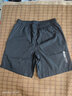 安踏（ANTA）短裤五分裤男夏季新款宽松运动薄款速干透气梭织户外健身跑步裤子 【冰丝速干】基础黑（斜插口袋） XL (180) 实拍图