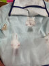 呵护故事【2件装】罩衣儿童纯棉围兜0-6岁男女饭兜反穿防水防脏长袖防溅衣 纯棉长袖（眼镜兔+胡萝卜） 110码 实拍图