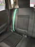 翰静 新款汽车卡通坐垫四季通用座垫全包围座套透气织物座椅套适用于 北欧绿（皮革+织物） 本田锋范凌派雅阁缤智皓影冠道 实拍图