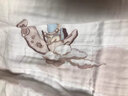 bc babycare儿童浴巾超柔吸水纱布新生宝宝洗澡巾初生婴儿抗菌浴巾 【浴巾抱被两用】鲸鱼乐车带帽 95x95cm 实拍图