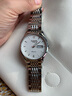 KASSAW瑞士认证卡梭名表手表男女全自动机械表进口机芯防水夜光情侣手表 本色白面-简约双日历-男款876 实拍图