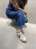 回力女鞋帆布鞋女新款春秋季透气小白鞋子女休闲百搭情侣运动板鞋球鞋 米深蓝 37 实拍图