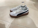 彪马（PUMA）  SUEDE PLATFORM CORE 女子蕾哈娜经典厚底松糕休闲鞋 363559-01 37.5 实拍图