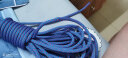 欣达 /Xinda 6毫米辅助备用绳户外装备用品攀岩登山装备绳索伞绳捆绑绳子细涤纶材质承重失手绳钓鱼 蓝色（要多长就拍多少数量） 晒单实拍图