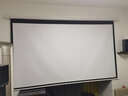 快朵小屋 电动幕布航空双插口120英寸16:9高清纳米纤维幕投影仪幕布投影机家用办公抗光投影配件极米 实拍图