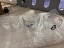 Glasslock 卡通玻璃水杯个性动物带把水杯果汁牛奶早餐杯家用水杯带彩盒 475ml 北极熊图案 实拍图