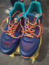骆驼飞线运动鞋情侣越野跑步鞋女鞋耐磨透气减震运动男鞋 CSS2210032，靛蓝色，男 43 实拍图