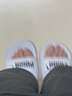 彪马（PUMA）户外沙滩运动拖鞋外出男女款夏季家居休闲凉鞋372279 白-黑色 02 37 实拍图