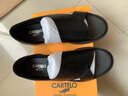 卡帝乐鳄鱼（CARTELO）夏季真皮凉鞋男头层牛皮凉皮鞋透气一脚蹬沙滩凉拖鞋9280 黑色 41 实拍图