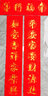 手捞坊 对联2026年马年新款空白对联纸春节家用万年红春联纸红纸七言洒金手写对联定制批发乔迁结婚 龙凤23*115cm 七言5副 实拍图