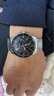 卡西欧（CASIO） 卡西欧(CASIO)手表商务男士运动防水三眼指针时尚石英腕表送男友 黑盘钢带MTP-1374D-1A 实拍图