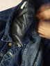 真维斯（JEANSWEST）夹克男2025春夏季舒适时尚简约牛仔外套男翻领男士外套深蓝4XL 实拍图
