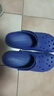 CROCS卡骆驰洞洞鞋贝雅男鞋女鞋轻便耐磨一脚蹬拖鞋休闲鞋|10126 青花瓷蓝-4JL 45 (290mm) 实拍图