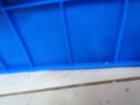 米奇特工（Agents mickey）加厚塑料周转箱 零件盒元件盒 收纳箱物料盒收纳盒  蓝色345*275*130 实拍图