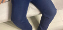 法蒙泽【2条装】牛仔裤男春秋季宽松直筒长裤子男夏冬季加大码休闲裤子 009蓝色+008蓝色(常规款) 36 (2尺8适合165-180斤) 实拍图