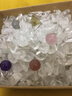 石传百世天然消磁石白水晶水晶碎石手链消磁饰品配件 300克一包 实拍图