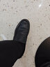 CLOHOO 皮鞋男士夏季商务休闲透气舒适鞋子男正装豆豆鞋懒人驾车一脚蹬 黑色【四季】 40 实拍图