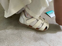 小羊沃利woollykids真皮宝宝凉鞋男女童婴儿夏软底防滑儿童学步鞋 云朵白 19 码 内长13cm适合脚长12.0cm 实拍图