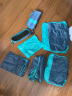 苏兹 旅行收纳袋行李箱衣服整理包多用途洗漱包 内衣整理袋套装 绿灰 7件套装 晒单实拍图