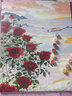 落日玫瑰数字油画diy花卉填色涂鸦手工手绘diy油彩画卧室装饰画 H1275落日玫瑰 40*50实木内框+丙烯颜料+画笔 实拍图